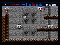 une photo d'Ã©cran de The Treasure Of Usas sur MSX